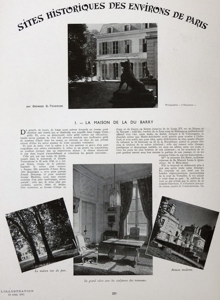 L'Illustration 10 avril de 1943. Páge 221