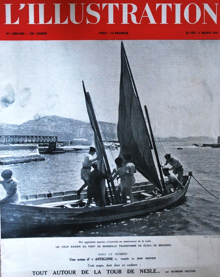 L'Illustración 26 fevrier de 1944. Coverture