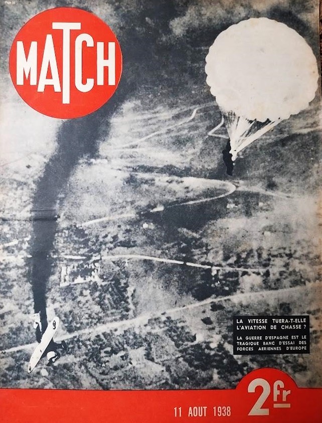 Match 11 août 1938. Cuverture