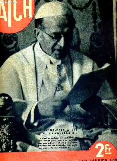 Match 1939. Cuverture