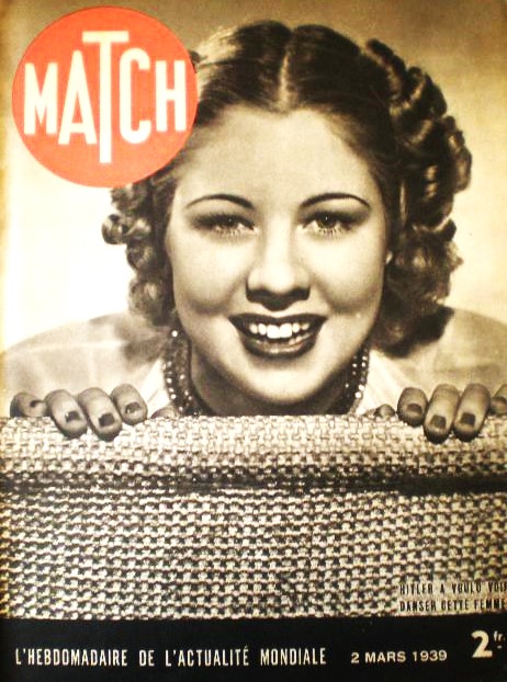 Match 1939. Coverture