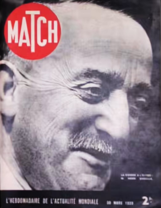 Match 1939. Cuverture