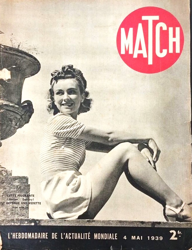 Match 1939. Cuverture