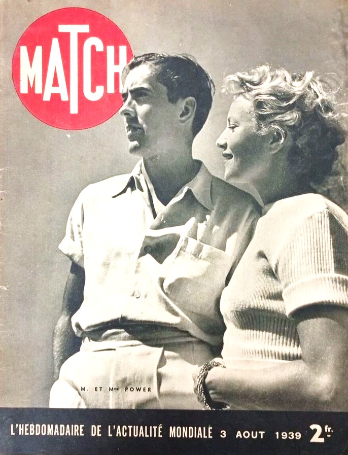 Match 1939. Cuverture