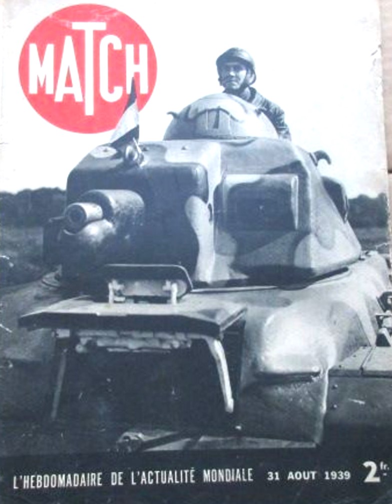 Match 1939. Cuverture