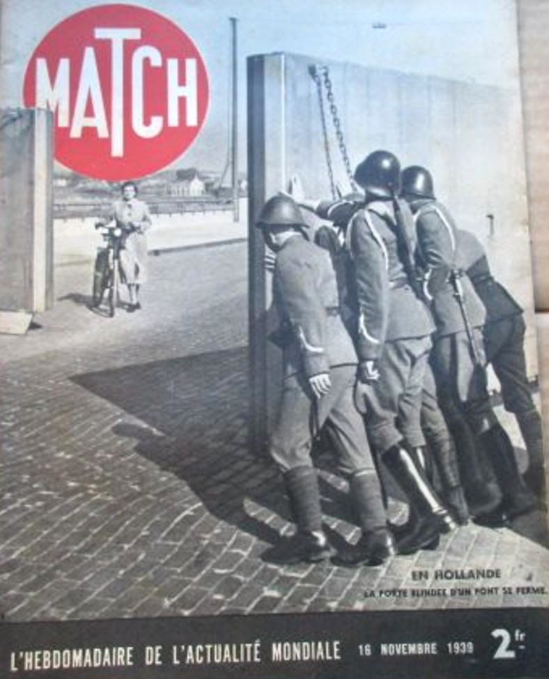 Match 1939. Cuverture