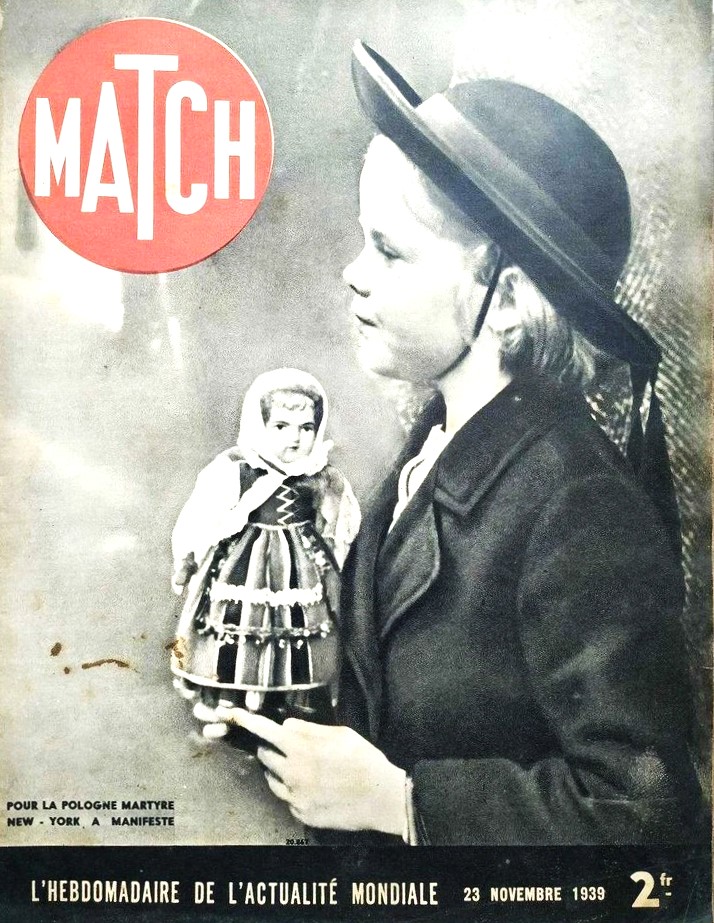 Match 1939. Cuverture