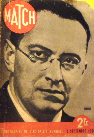 Match 1938. 8 septembre 1938. Portada